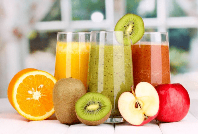 пресни сокове от зеленчуци и плодове за потентност