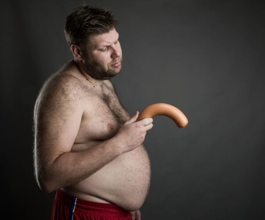 Човек с импотентност